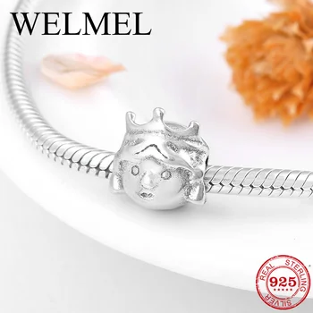 

Beautiful fairy tale 925 Sterling Silver noble grace princess shape beads Fit Original Pandora Charm Bracelet Jewelry making