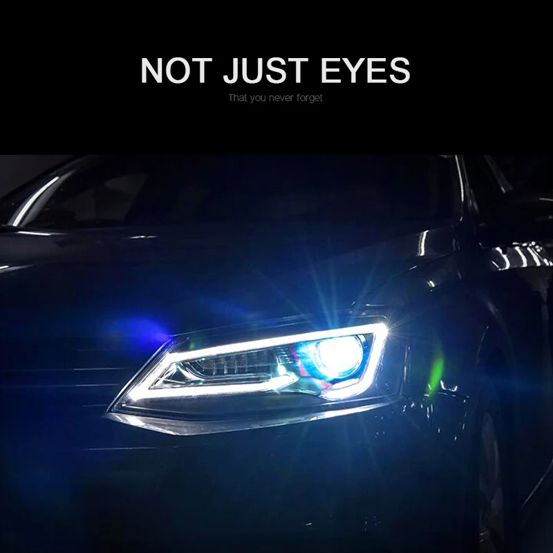 CNSUNNYLIGHT для VW/Volkswagen Jetta 2011/2012/2013/2014 Автомобильные фары в сборе w/светодиодный DRL