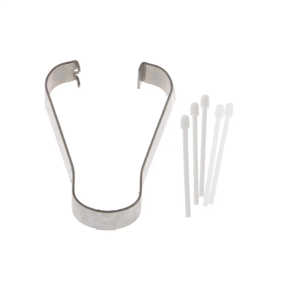 Белый Refill Tip for Samsung Galaxy Note 5 / 4 /3 Stylus Pen Replacement Nib with Clip - Цвет: Белый