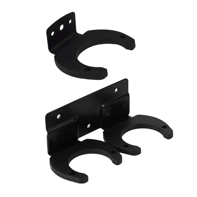Microphone Stand Wall Stand for Wireless Microphones Made in Silicone Covered Iron Board Durable & Protective Stand for KTV Wireless Mics