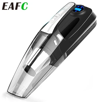 

Multi Function Car Vacuum Cleaner + Inflator Pump with Digital Display Portable Car Dual Use Car Auto Inflatable Air Compressor