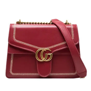 

new bag female fashion wild shoulder bag diagonal bag multi-back chain bag trendy armpit bag ladies handbag ladies hand bags