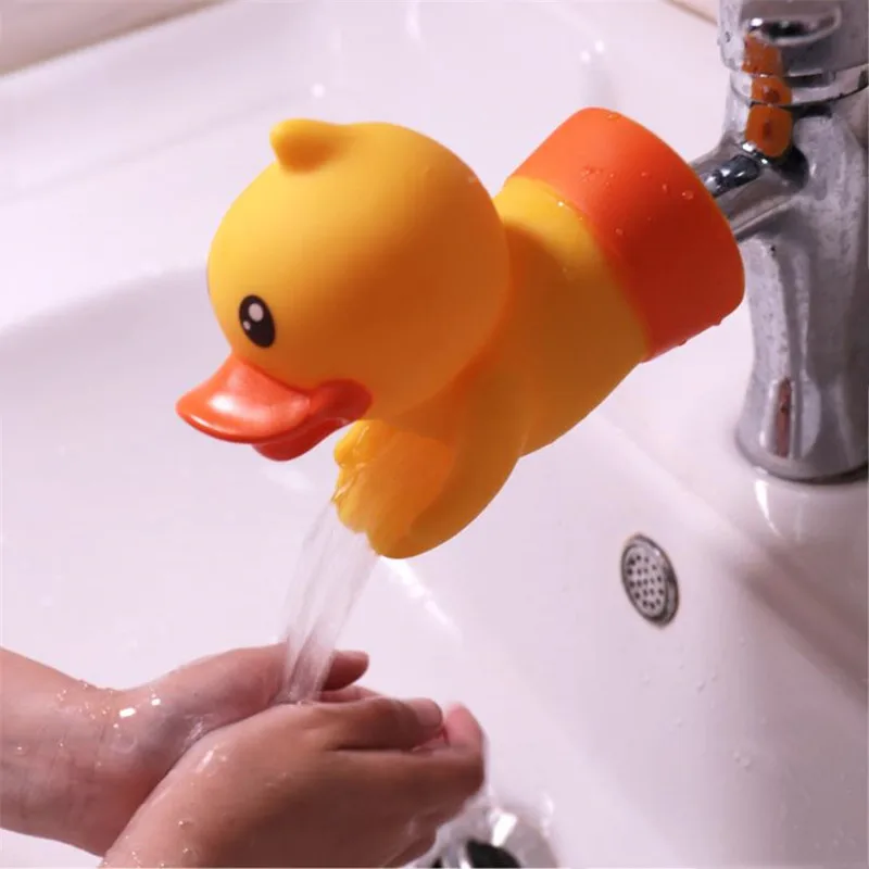 kids water tap Faucet Extender Water Saving Cartoon silicone Faucet Extension Tool Help Children Washing hand water tap extender