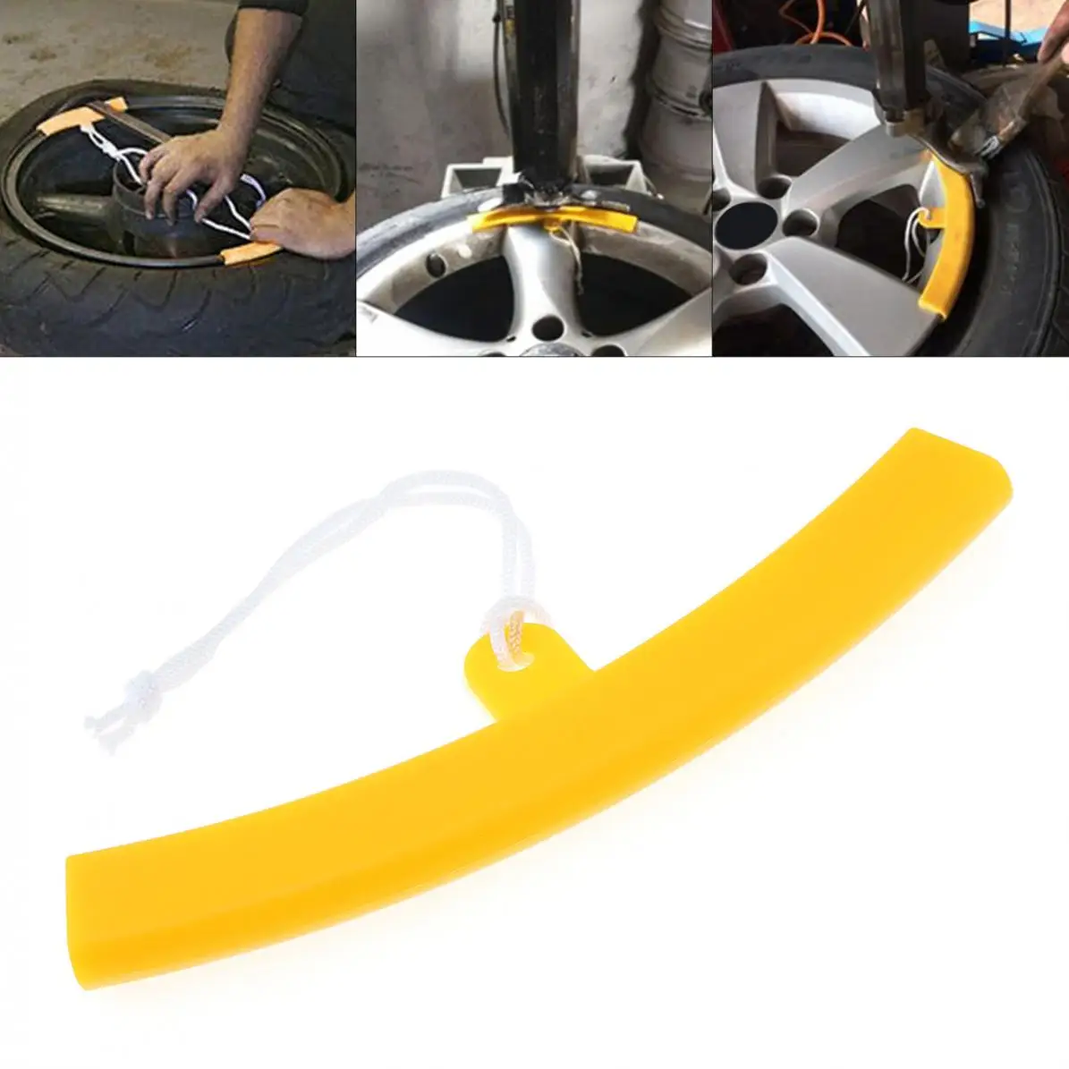 Yellow Tire Changer Tool Rim Guard Protector Tyre Wheel Changing Rim Edge U E4D7 