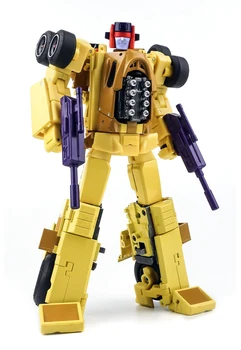 

XTransbots X-Transbots XTB MX-XVI MXXVI MX-16 MX16 Overheat Drag Strip Monolith Comb Transformation Action Figure