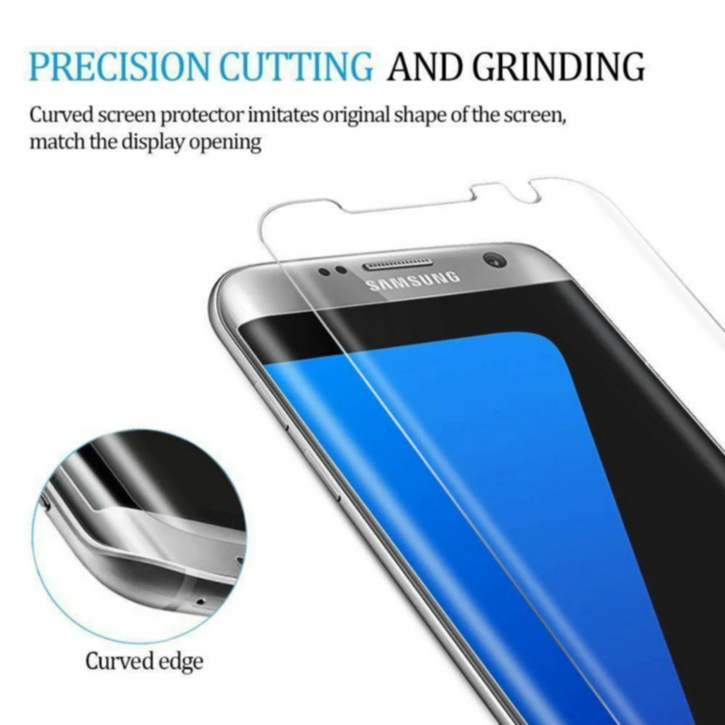3D защитная пленка JGKK для экрана Samsung Galaxy S7 Edge защитный чехол из закаленного стекла