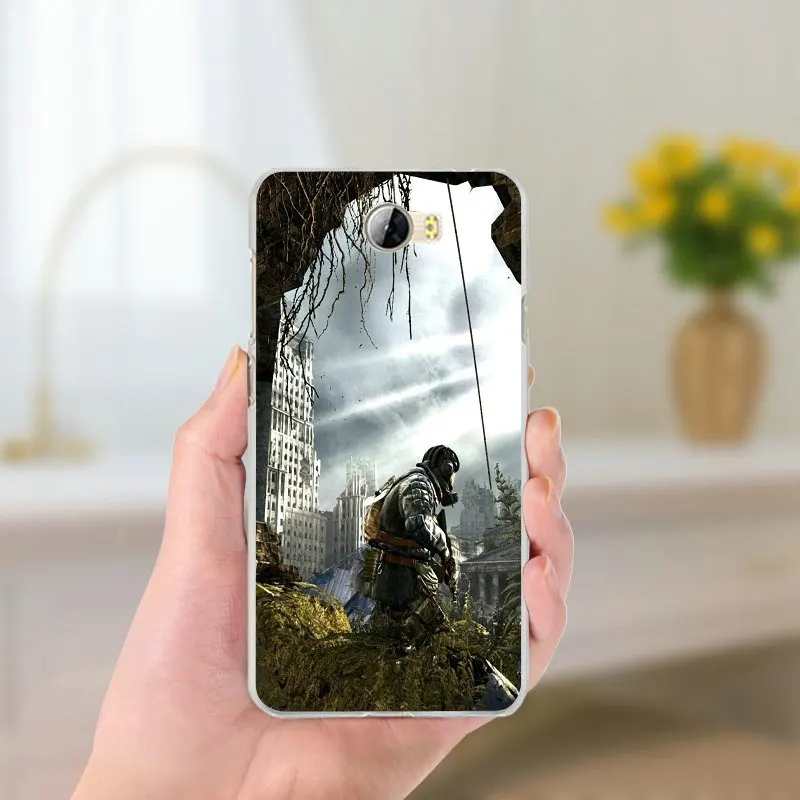 Чехол для телефона из мягкого ТПУ с рисунком Чехлы для huawei Honor 4C 5A 5C 5X6 6A 7 7A 8 8A 8C 8S 8X10 V10 про сумки Горячая игра Метро 2033 - Цвет: Picture 2