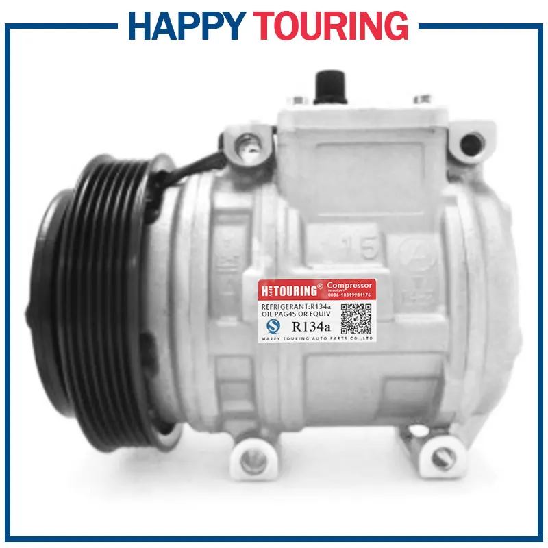 Compressore Di Ca Del Condizionatore D'Aria 10 Pa15C Per Porsche 911 (964) 3.6 Carrera 1988-1997 93012602104 8Fk351108291