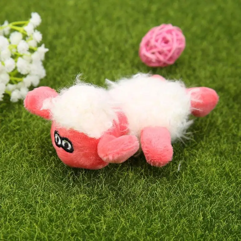 Кошки котенок интерактивные игрушки Забавный питомец кошка игрушка милая овечья кошачья мята плюшевая игрушка питомец котенок смешное движение крыса маленький интерактивный бит