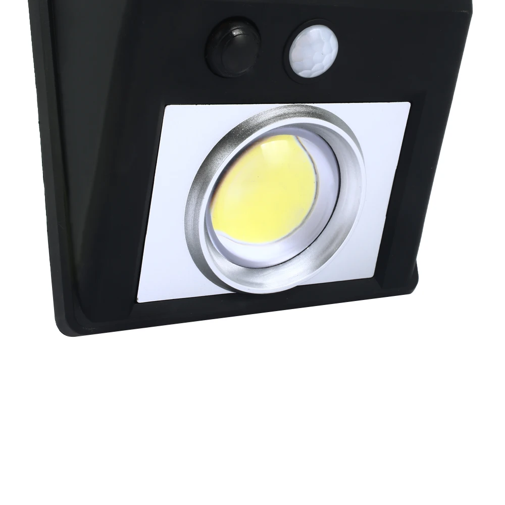 COB 60LED датчик движения Солнечный водонепроницаемый 8 Вт домашний уличный садовый светильник уличный светильник Настенный светильник дорожка светильник s