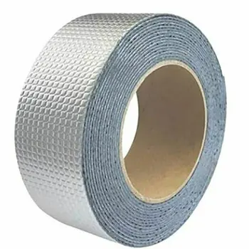 

Professional Aluminum Foil Tape For Roof Pipe Repair Waterproof Cracks Corrosion Resistant Vibration Damping Sealing Tape