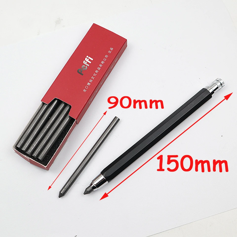 

5.6mm Mechanical Pencil HB/2B/4B/6B/8B Graffiti Drafting Scanning Automatic Pencil For Professional Painting Writing Supplies