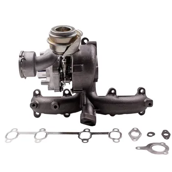 

For VW Golf Mk4 150PS 110kw 1.9L 2000-2004 Turbocharger + exhaust gaskets Turbo Compressore Turbine