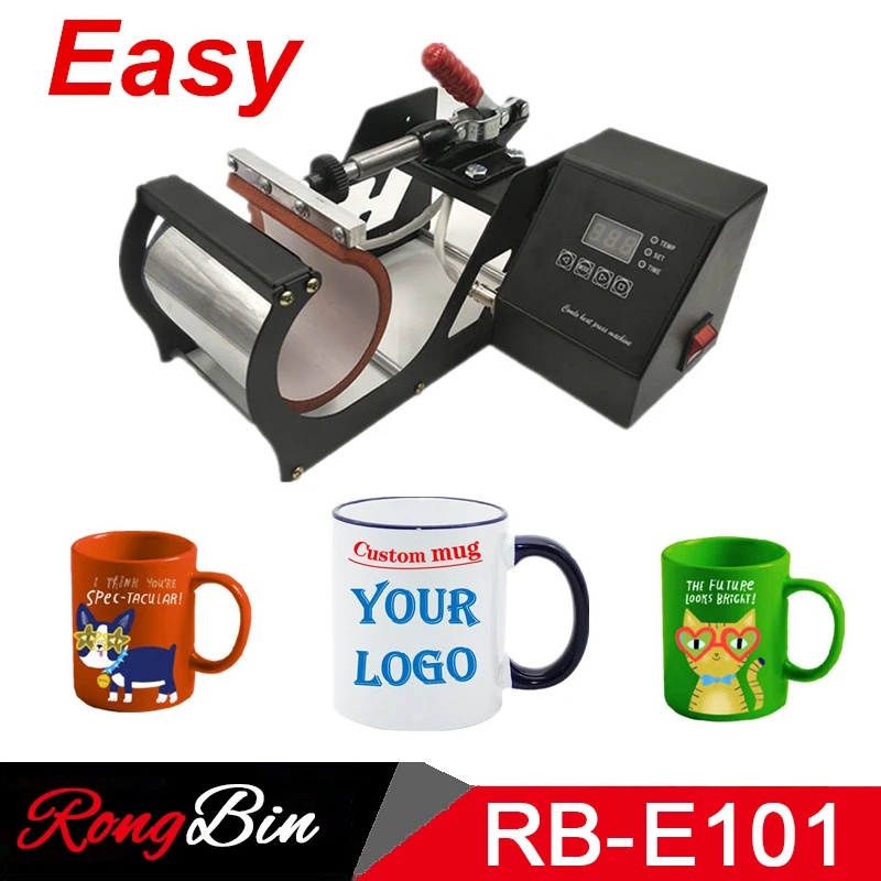 9OZ 12OZ 17OZ Mugs 350W Mug Heat Press Machine Sublimation Printing For 11OZ
