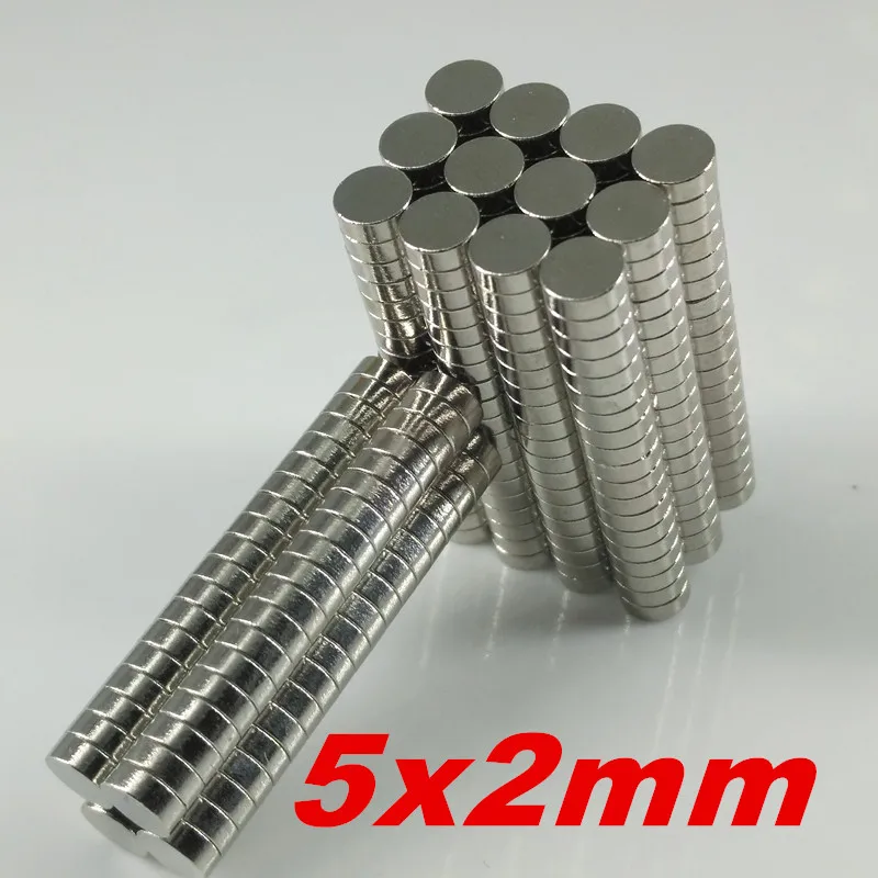 3X1.5mm Mini Cylinder Rare Earth Neo Neodymium Strong Industrial Magnet N35 