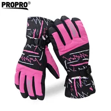 PROPRO лыжные перчатки теплые ветрозащитные водонепроницаемые перчатки для сноуборда зимние уличные спортивные перчатки для снежного катания на сноуборде