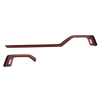

Accessories Air Vent Trim Set Carbon Fiber Side Outlet For Toyota RAV4 2019-2020 Interior