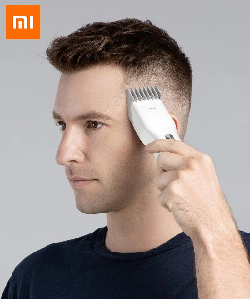 Xiaomi-Cortadora de pelo eléctrica ENCHEN Boost, carga eléctrica USB, cortadora de pelo para niños, de cerámica, dos velocidades