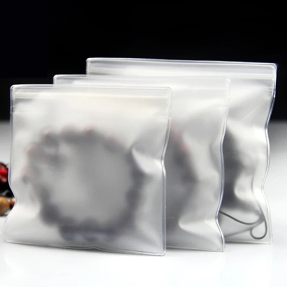 

13*13cm Clear EVA Material Clear Anti-oxidation Jewelry Plastic Pack Bags For Event Zipper Lock Jewelry Resealable Poly Bag DHL