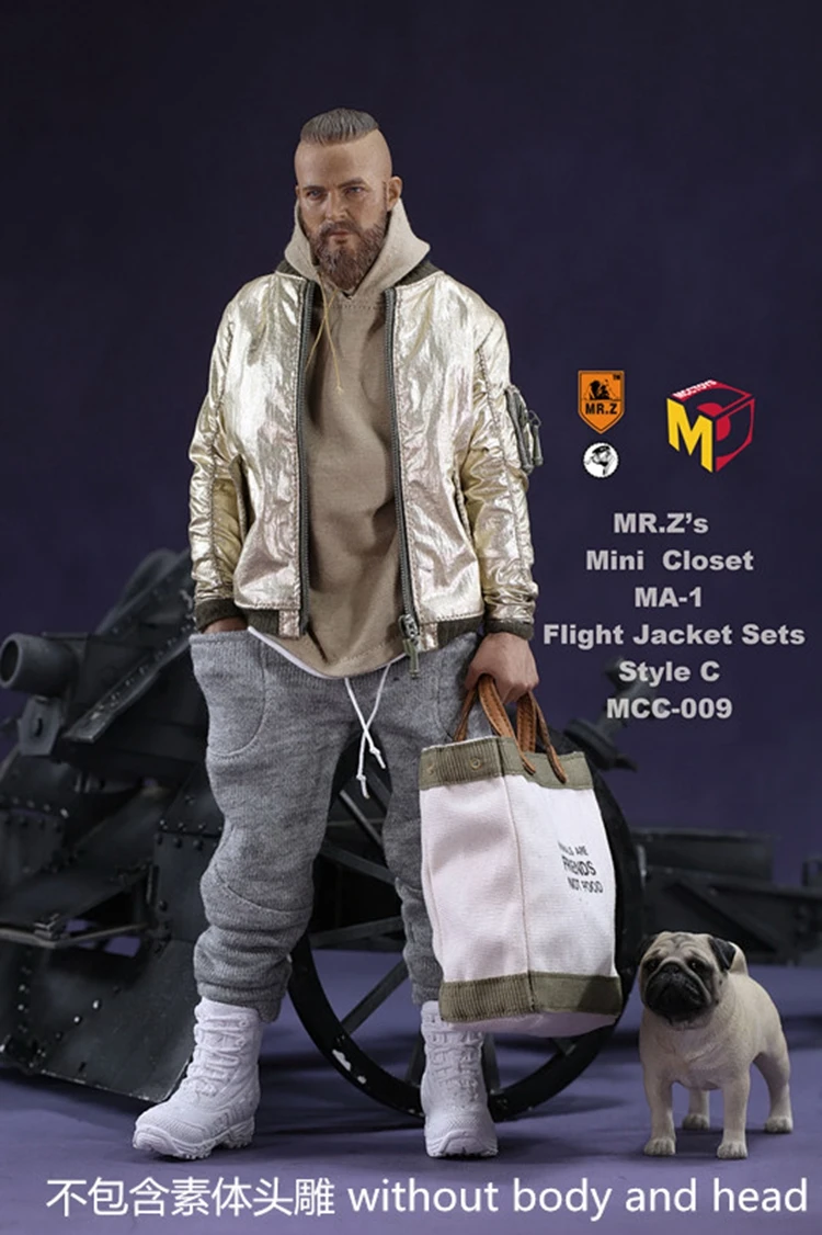 Модный комплект одежды 1/6 г. Мини-шкаф MR. Z MA-1 летная куртка наборы с Холщовая Сумка 3 вида стилей для 12 ''фигуры
