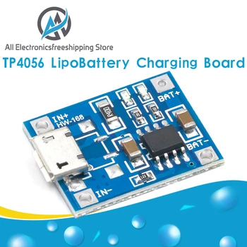 

TP4056 1A Lipo Battery Charging Board Charger Module lithium battery DIY MICRO Port Mike USB