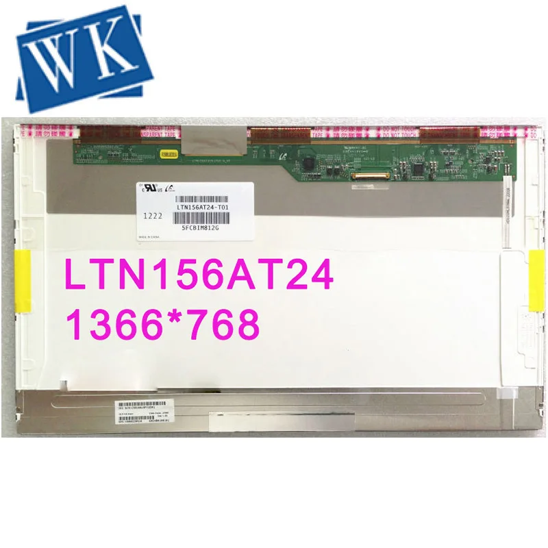 LTN156AT24-T01 B156XW02 B156XTN02 CLAA156WB11A N156B6-L04 N156B6-L0B BT156GW01 N156BGE-L21 LP156WH4 40 штифтов