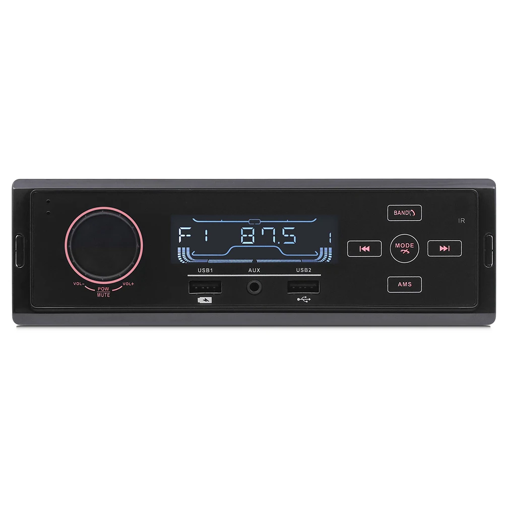 1 комплект автомобиля 12 В Стерео FM радио MP3 аудио плеер динамик Поддержка громкой связи звонки с USB U дисковый порт