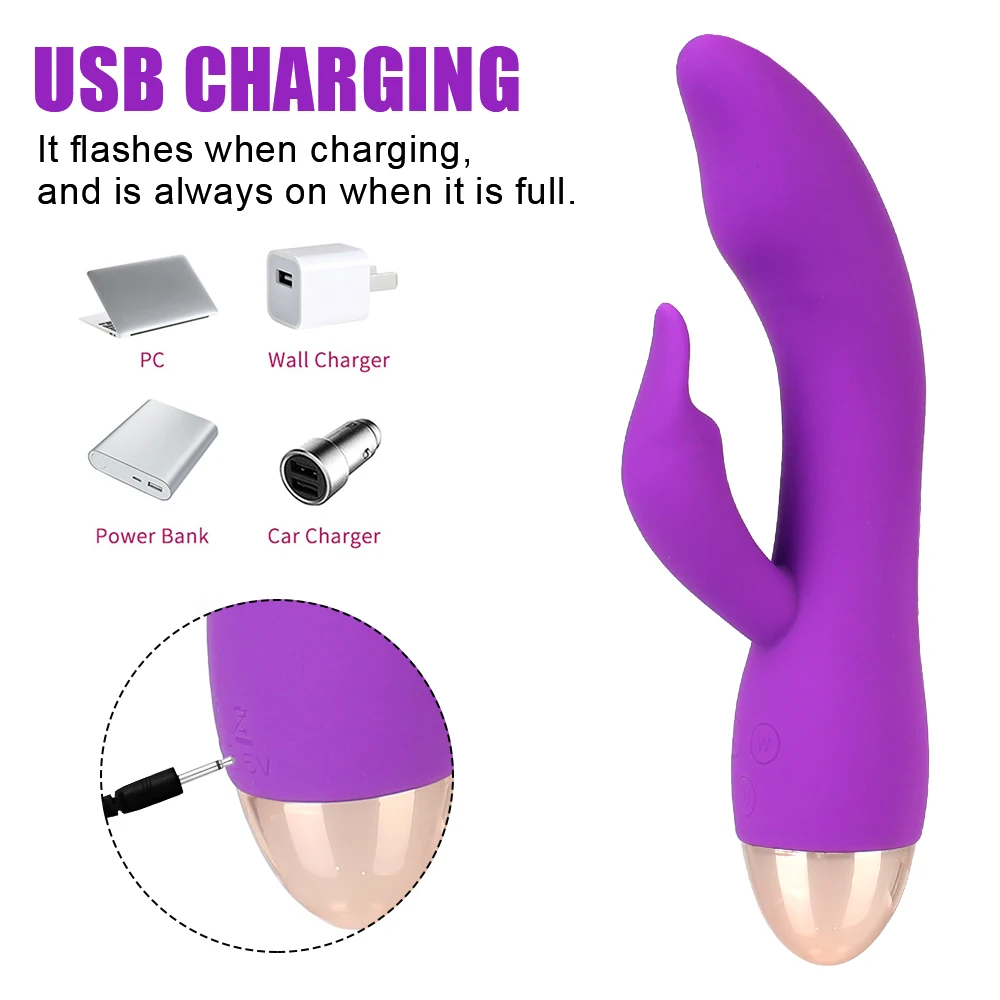 G 10 Frequenz Spot Vibrator Sex Spielzeug Für Frauen Kaninchen Doppel Vibrieren Massagegerät Klitoris Stimulator_voghion.com