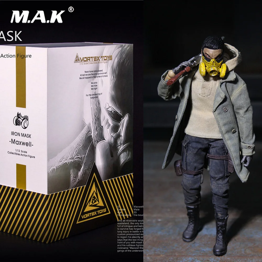 Миниатюрная экшн-фигурка в масштабе 1/12 макс. масштаб V00010 кукла с двойной головкой