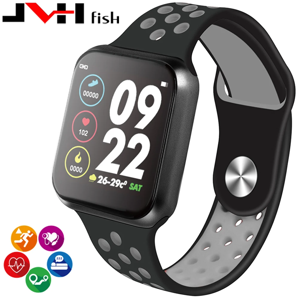 

F9 10pcs Smart Watch Bracelet IP67 Waterproof Heart Rate Monitor Blood Pressure Fitness Tracker Women Men Sport Wearable Watch