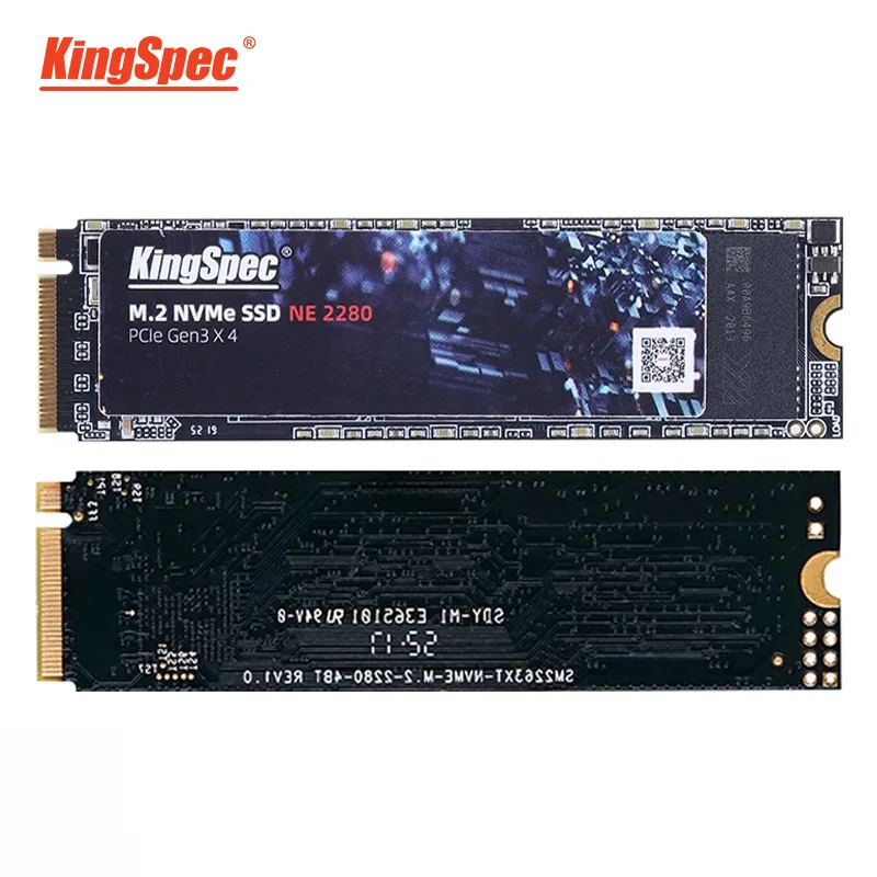 KingSpec M.2 NVMe SSD с Dram 1 ТБ M2 PCIe твердотельный диск внутренний жесткий для настольного