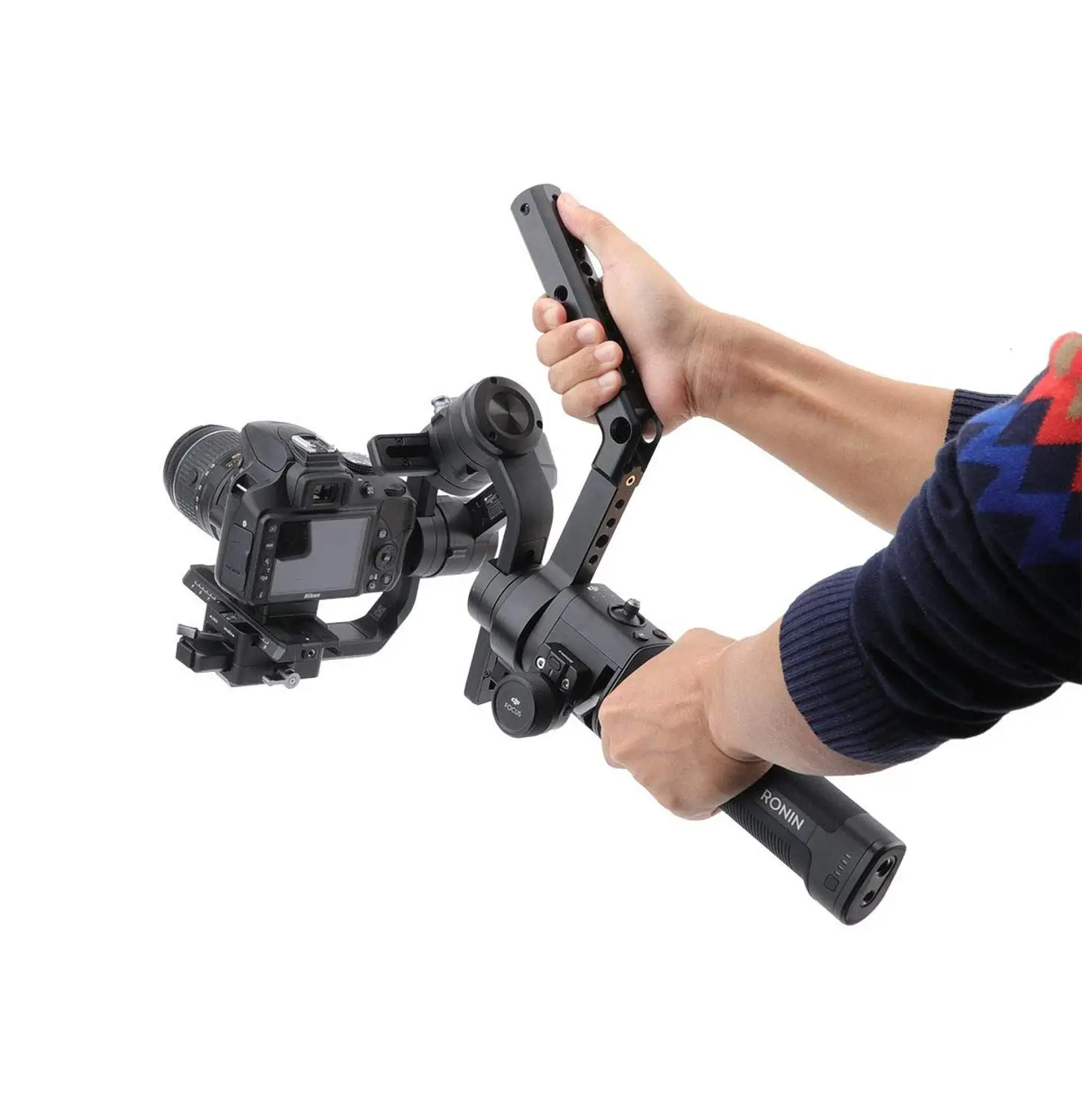 

Handle Grip for DJI Ronin S Gimbal Stabilizer Support Extension Mounting Monitor/Microphone Holder Low Angle Video Shooting