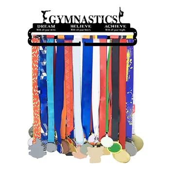 

Sport Medal Hanger Metal Display Holder Medal Awards Display Wall Mounted Storage Rack Honors Holder Medal Storage Display 30E