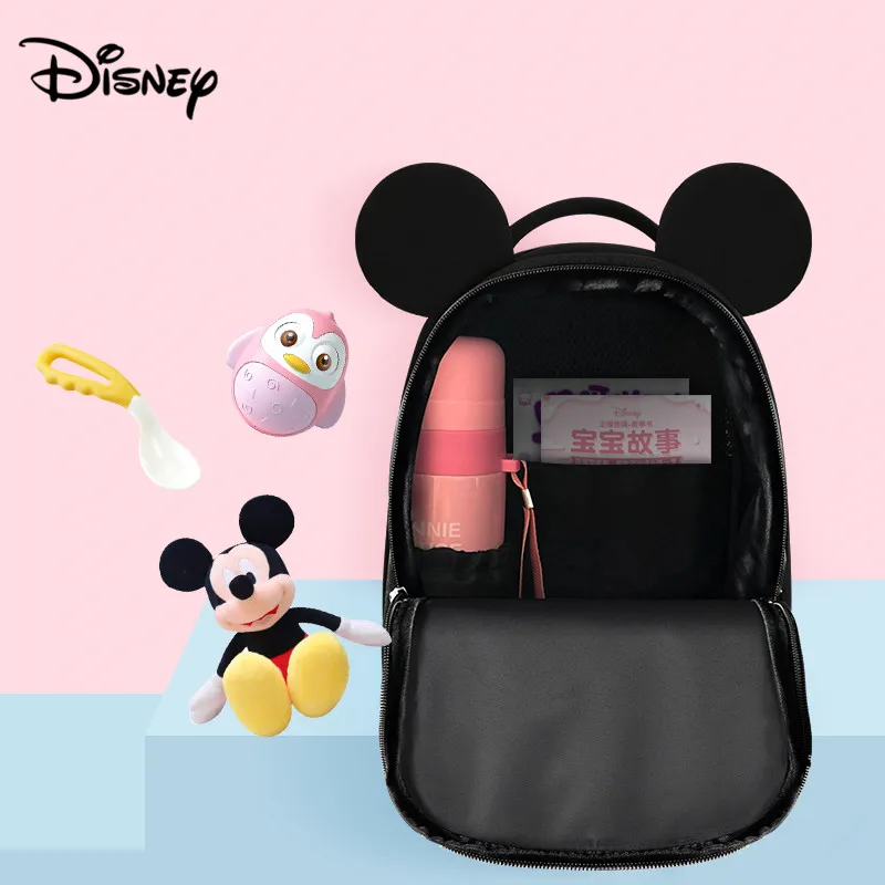Disney Детская сумка для школы и детского сада, мужская сумка на плечо для детей 1-3-5 лет, рюкзак для младенцев с защитой от потери