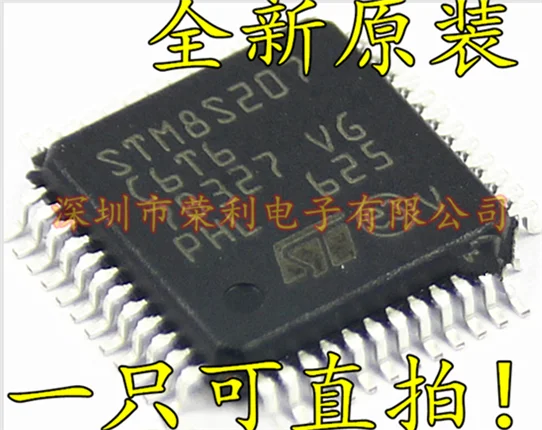 10 шт./лот Новинка STM8S207C6T6 8 QFP48