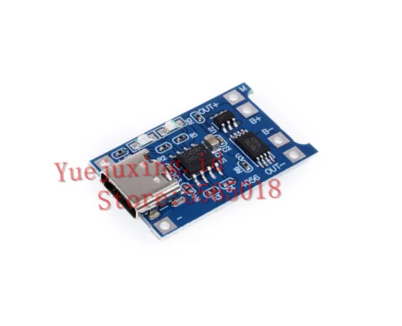TP4056 1A литиевая батарея зарядная плата модуль TYPE-C USB интерфейс защита зарядки два