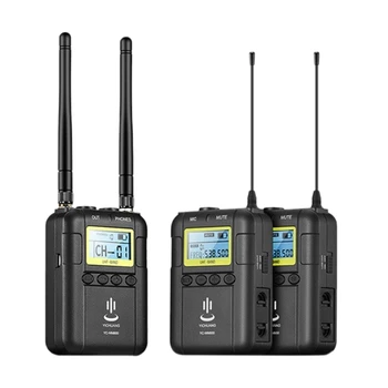 

YICHUANG WM800 Wireless Microphone Mobile Phone SLR Wireless Recording Microphone Handheld Interview Program Recording Microphon
