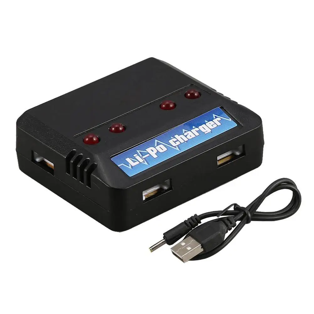 3,7 в 650 мАч 4 батареи 4 в 1 USB зарядное устройство для Syma X5C X5C X5SC X5SW Дрон Syma Дрон батарея Дрон Syma зарядное устройство