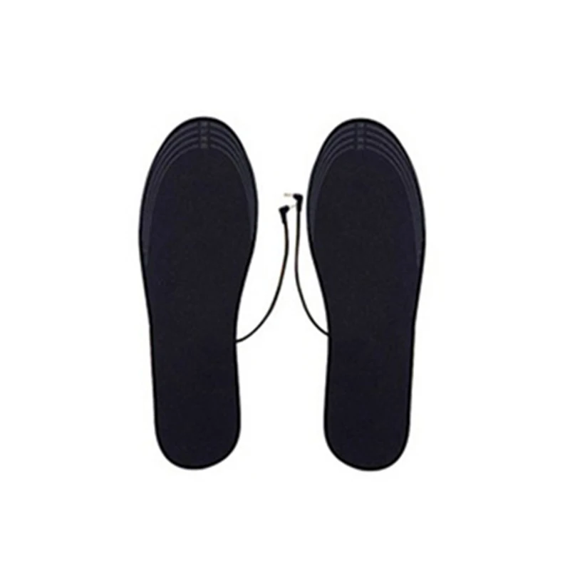 1 пара, 5 В/2 А, USB стельки с подогревом, согревающие стельки для ног, моющиеся, теплые носки для ног, коврик, зимние стельки для обуви с подогревом, 2 размера
