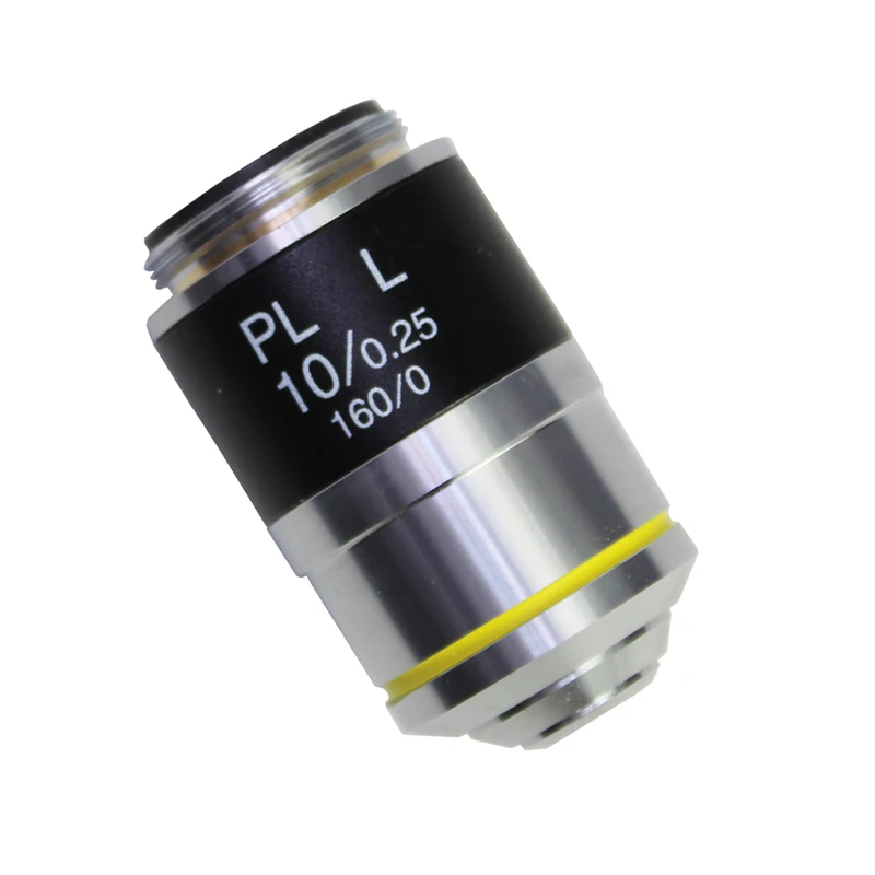 

Metallographic microscope with long working distance flat field non-infinite achromatic biological objective lens 5 50 80 X