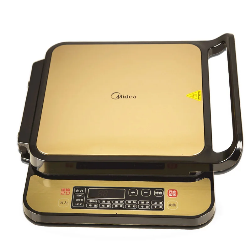 

Free shipping Midea Electric Double Heating Intelligent Non-stick Baked Pancake Cake Machine MC-JSN3030C