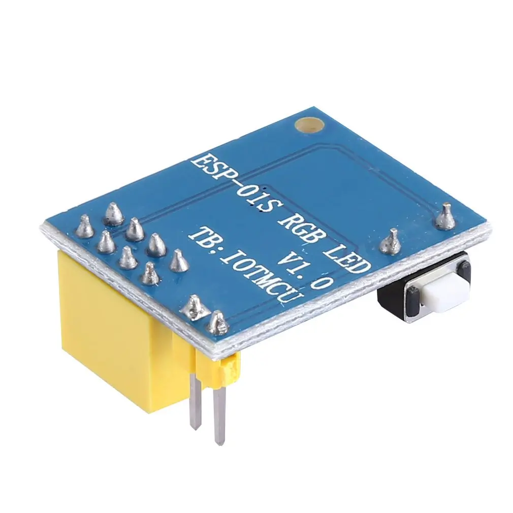 ESP8266 ESP-01 ESP-01S WS2812 RGB светодиодный светильник Модуль контроллера для IDE WS2812 светильник кольцо умный электронный DIY