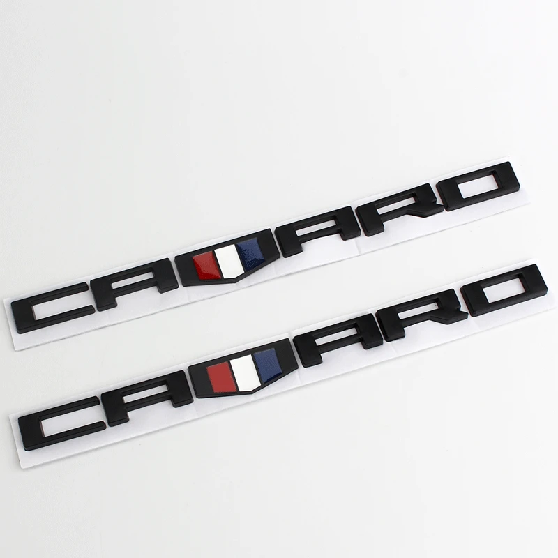 1 шт. 3D металлический Камаро эмблема передний правый левый значок на крыло автомобильные наклейки Авто Наклейки на багажник для Chevrolet Camar CAMARO Corvette