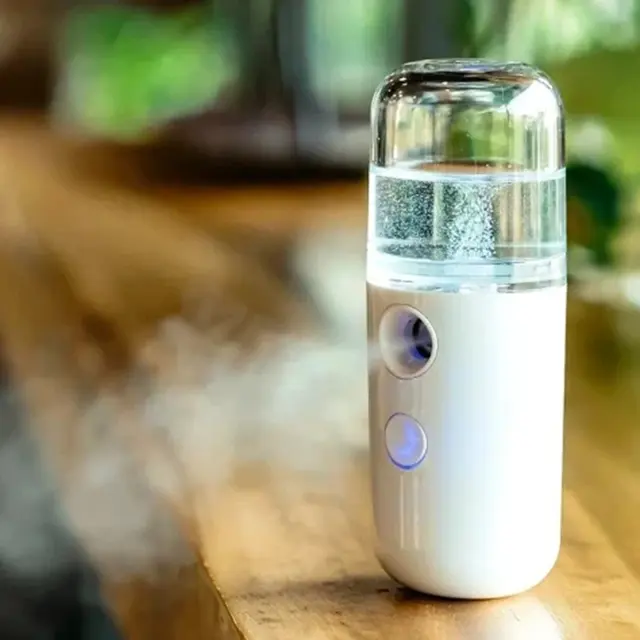Kis Mini Hordozható Frissítés Usb Nano Spray Hidratáló Alkohol Nagy Kapacitású Permetező Párásító Finom Részecske Köd Néma - Image 3