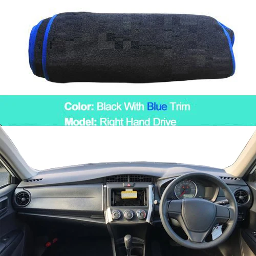 RRSCXTWV Fit For Toyota Highlander 2001-2007,Dash Cover,Dash Mat Dashboard Cover,Black Dash Board Cover Mat,Car Interior Accessories