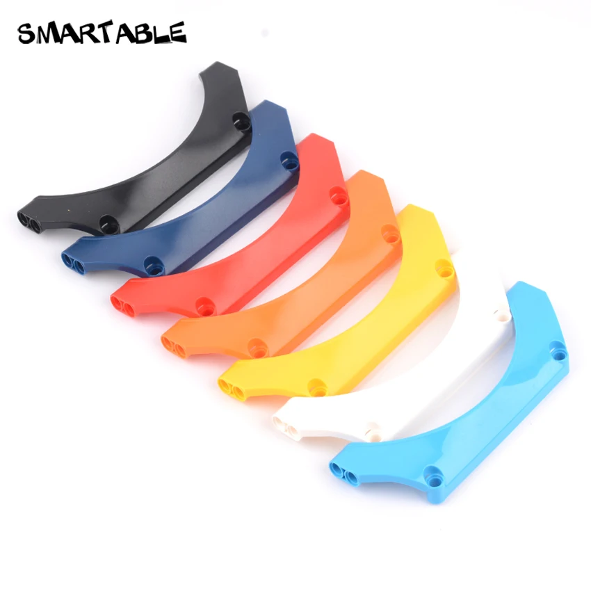 

Smartable Panel Wheel Arch 5x15x2 Building Blocks MOC Part Toys For Kids Ceartive Compatible 24118 6pcs/lot