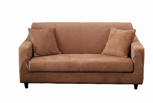 

1pc Plush Universal Sofa Cover All-inclusive Elastic Sectional Couch Cover Anti-dirty Slip-resistant Sofa Covers for Living Room