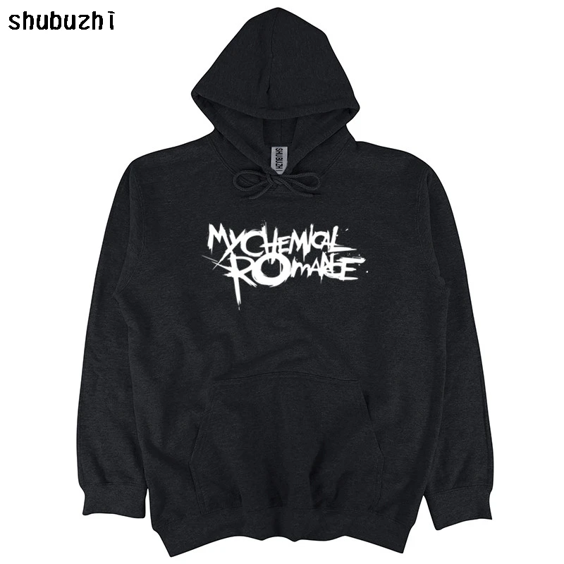 black Панк рубашка My Chemical Romance толстовки для мужчин Топ Толстовка Топы мужские пуловеры Лидер продаж хип-хоп Уличная евро размер sbz4594 - Цвет: black