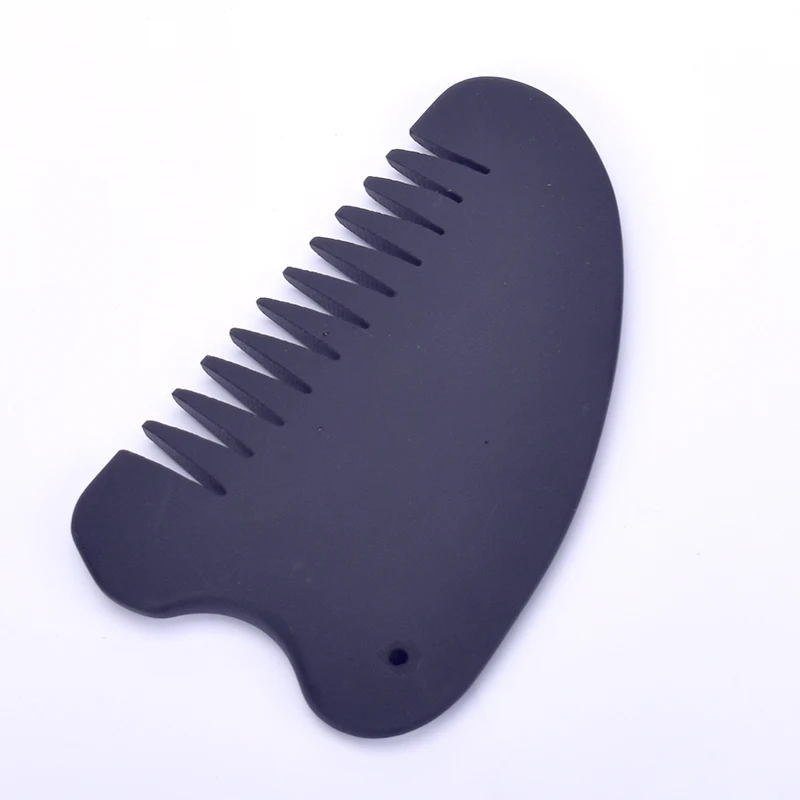 

Natural Bian Stone Needle Comb Energy Gua Sha Board Acupuncture Massage Body Head Relax Chinese Scraper Hair Brush Beauty Tool