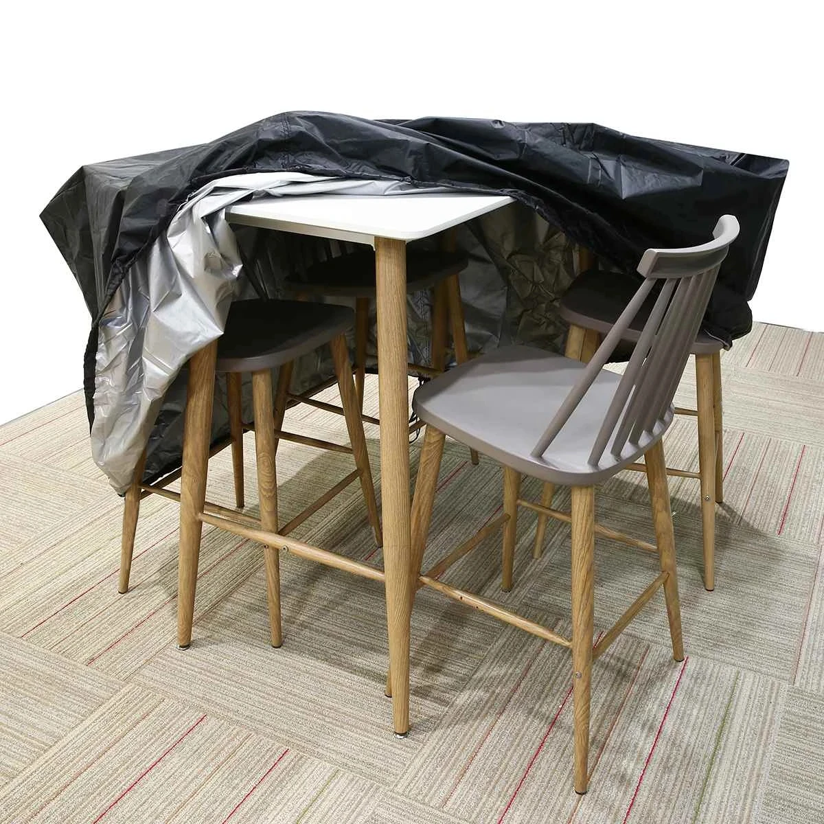 Small size Waterproof Outdoor Patio Garden Furniture Covers Rain Snow Chair covers for Sofa Table Chair Dust Proof Cover 3